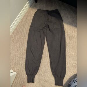 Grey Knitted hoodie and joggers